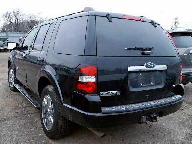 1FMEU758X8UB32880 - 2008 FORD EXPLORER L BLACK photo 3