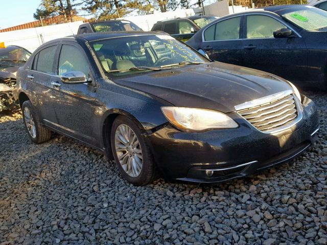 1C3BC2FG4BN520552 - 2011 CHRYSLER 200 LIMITE BLACK photo 1