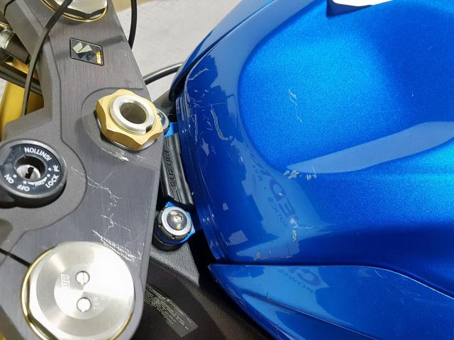 JS1GR7MA8D2102358 - 2013 SUZUKI GSX-R750 BLUE photo 16