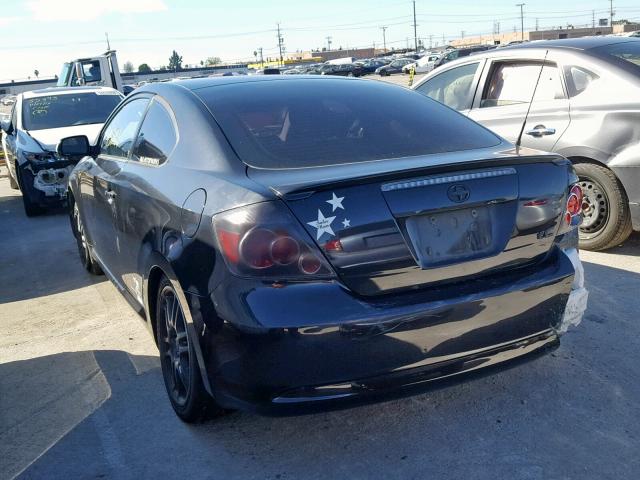 JTKDE167090297998 - 2009 TOYOTA SCION TC შავი ფოტო 3