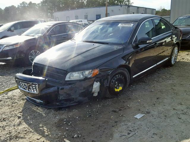 YV1852AR8A1119949 - 2010 VOLVO S80 V8 BLACK photo 2