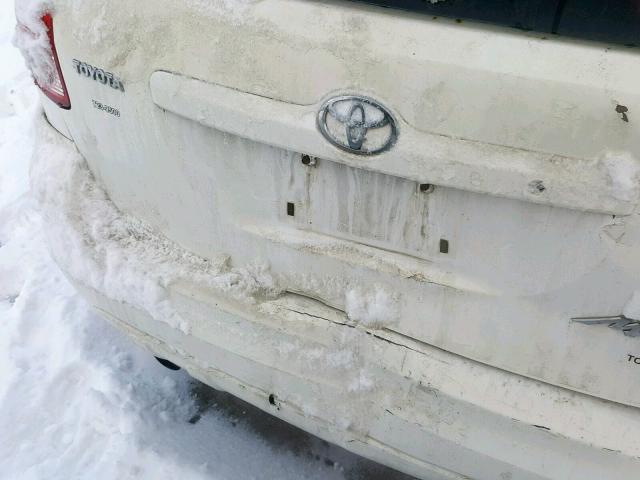 2T1KR32E64C820314 - 2004 TOYOTA COROLLA MA WHITE photo 9