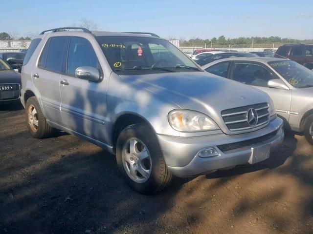 4JGAB57E13A434600 - 2003 MERCEDES-BENZ ML350 GRAY photo 1