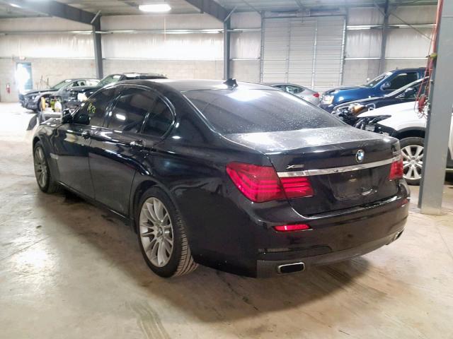 WBAYB6C54DD224021 - 2013 BMW 750I XDRIV BLACK photo 3