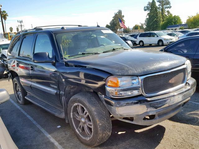 1GKEC13T64R288640 - 2004 GMC YUKON BLACK photo 1