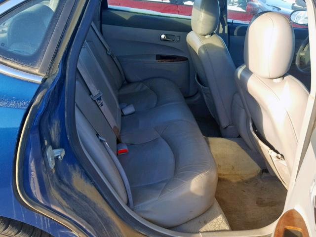 2G4WE587061197013 - 2006 BUICK LACROSSE C BLUE photo 6