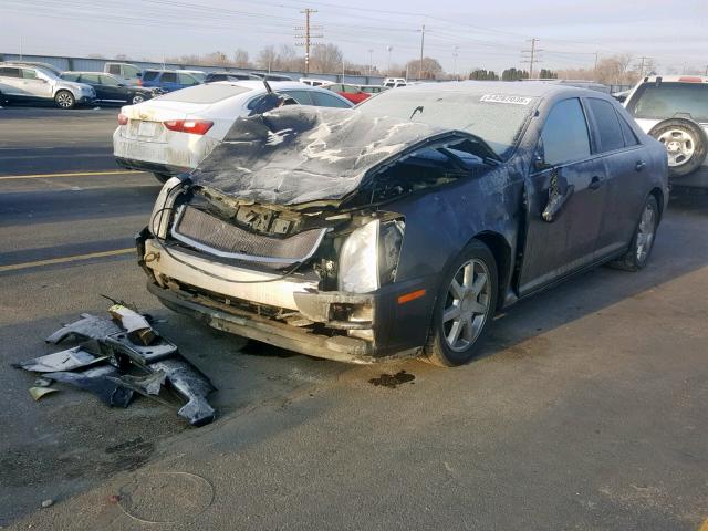 1G6DC67A450175789 - 2005 CADILLAC STS BLACK photo 2