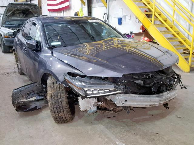 19UUB2F51HA000316 - 2017 ACURA TLX TECH GRAY photo 1