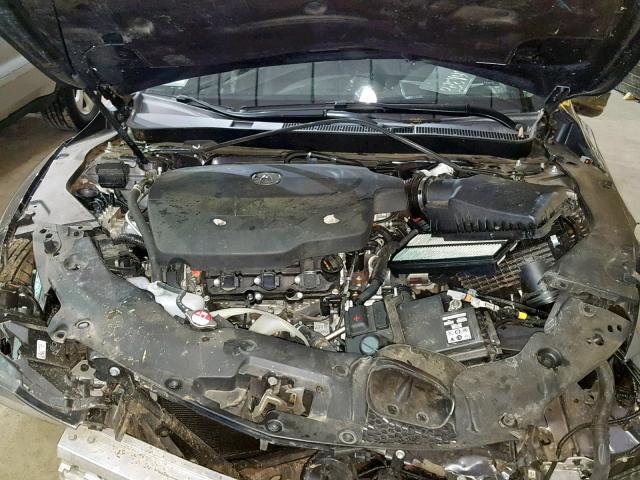 19UUB2F51HA000316 - 2017 ACURA TLX TECH GRAY photo 7