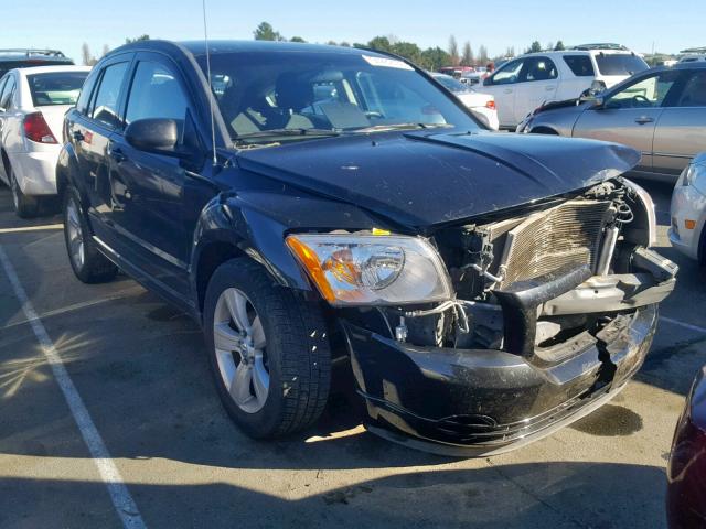 1B3CB4HA5AD663281 - 2010 DODGE CALIBER SX BLACK photo 1