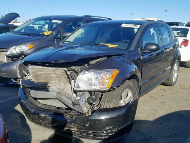 1B3CB4HA5AD663281 - 2010 DODGE CALIBER SX BLACK photo 2