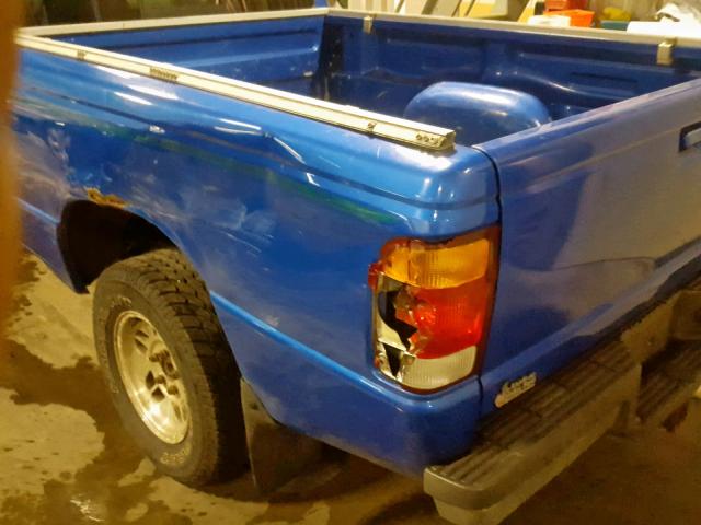 1FTYR10C7WUA74834 - 1998 FORD RANGER BLUE photo 10