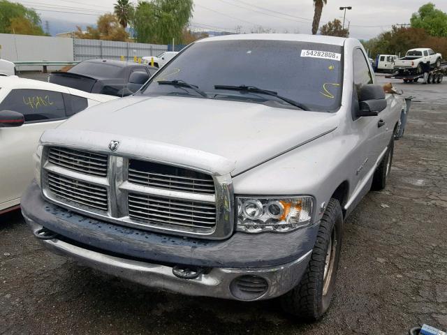 3D7KA26C84G222313 - 2004 DODGE RAM 2500 S SILVER photo 2