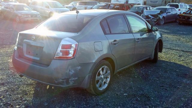 3N1AB61E18L753694 - 2008 NISSAN SENTRA 2.0 GRAY photo 4