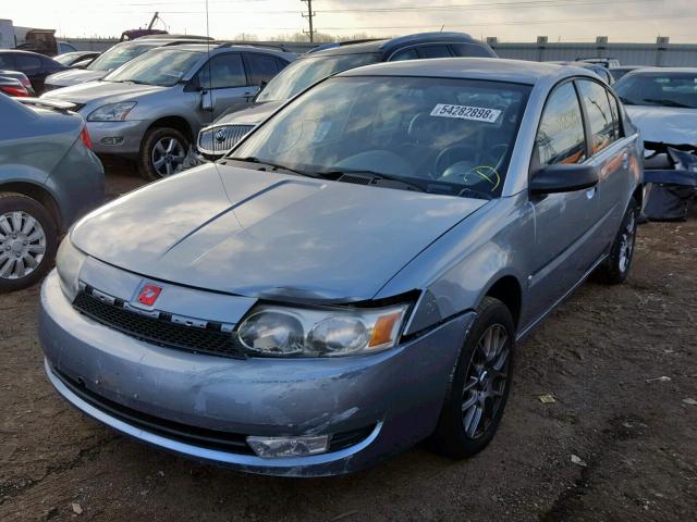 1G8AL52F13Z127537 - 2003 SATURN ION LEVEL BLUE photo 2