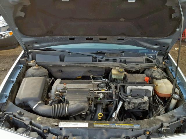 1G8AL52F13Z127537 - 2003 SATURN ION LEVEL BLUE photo 7