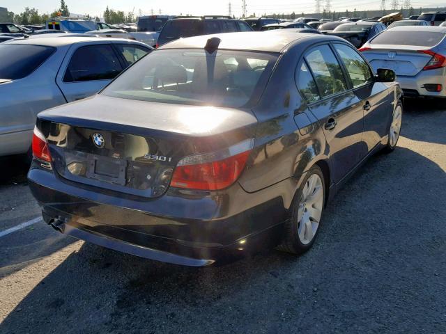 WBANA73554B801825 - 2004 BMW 530 I BLACK photo 4