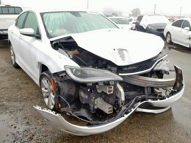 1C3CCCAB0FN719903 - 2015 CHRYSLER 200 LIMITE WHITE photo 1