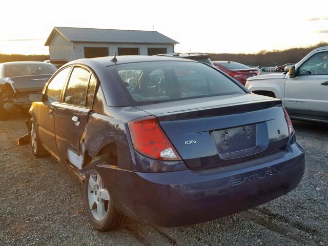 1G8AK55F27Z165511 - 2007 SATURN ION LEVEL GRAY photo 3