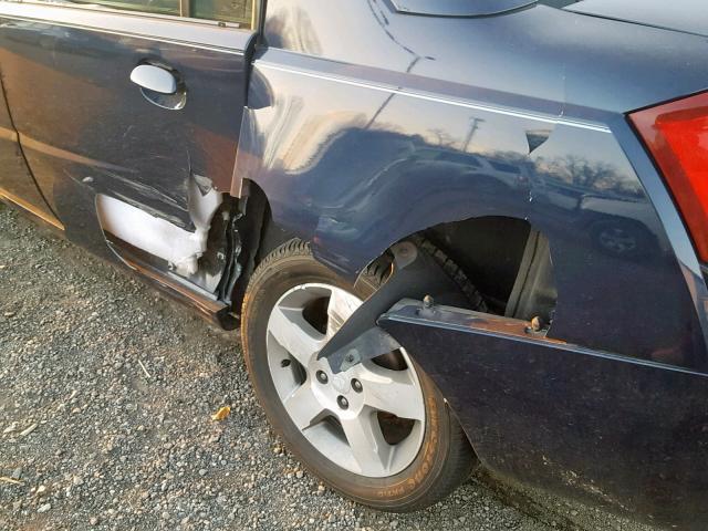 1G8AK55F27Z165511 - 2007 SATURN ION LEVEL GRAY photo 9