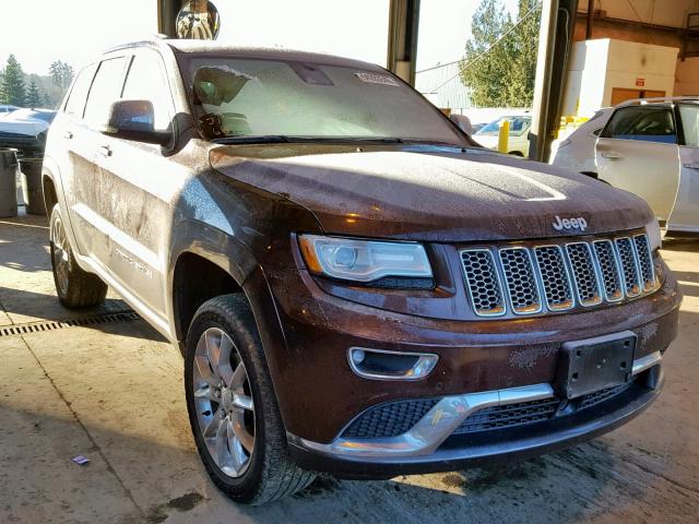 1C4RJFJG5EC528500 - 2014 JEEP GRAND CHER BURGUNDY photo 1