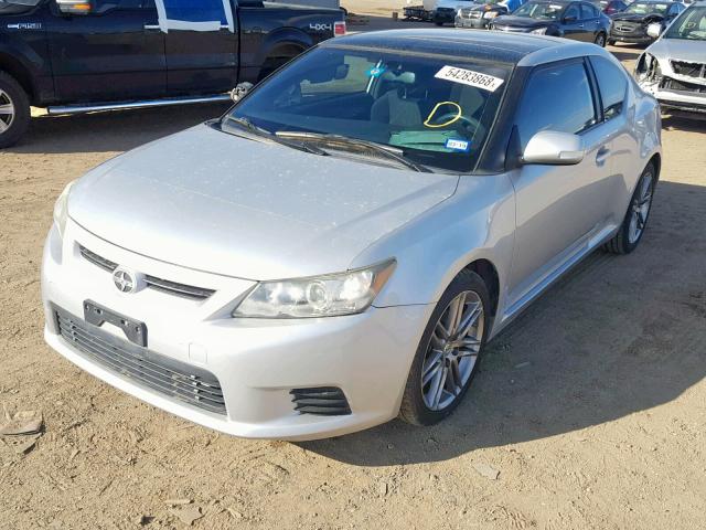 JTKJF5C70B3011471 - 2011 TOYOTA SCION TC 银色 照片 2
