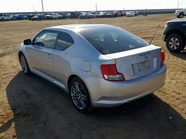 JTKJF5C70B3011471 - 2011 TOYOTA SCION TC 银色 照片 3