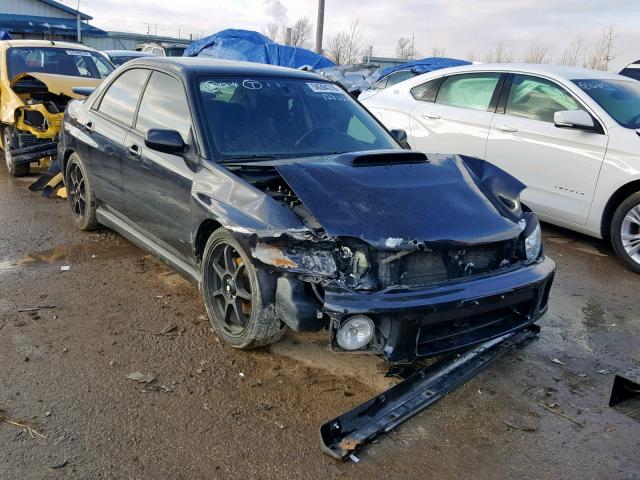 JF1GD29612G517927 - 2002 SUBARU IMPREZA WR BLACK photo 1