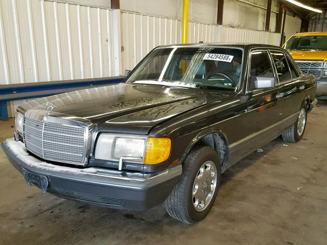 WDBCA24D8MA586738 - 1991 MERCEDES-BENZ 300 SE GRAY photo 2