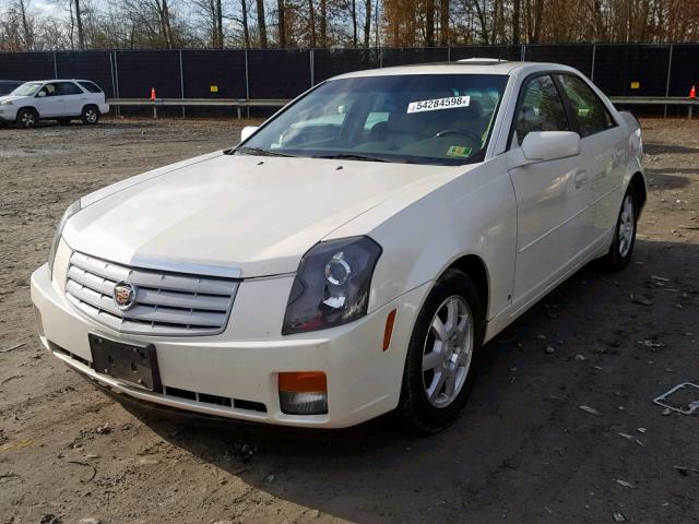 1G6DP577870142915 - 2007 CADILLAC CTS HI FEA WHITE photo 2