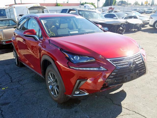 JTJYARBZ4K2117567 - 2019 LEXUS NX 300 RED photo 1