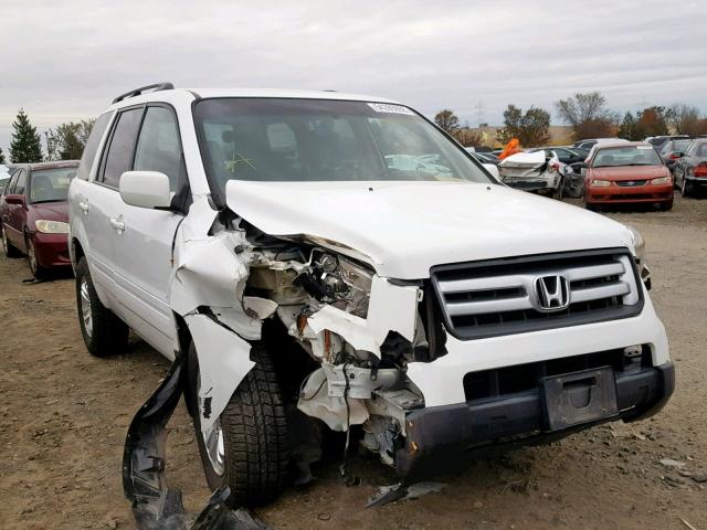 5FNYF182X8B038605 - 2008 HONDA PILOT VP WHITE photo 1