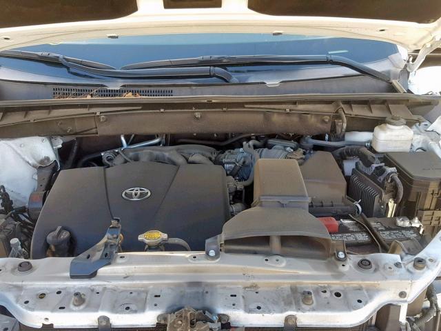 5TDZZRFH7HS201854 - 2017 TOYOTA HIGHLANDER WHITE photo 7