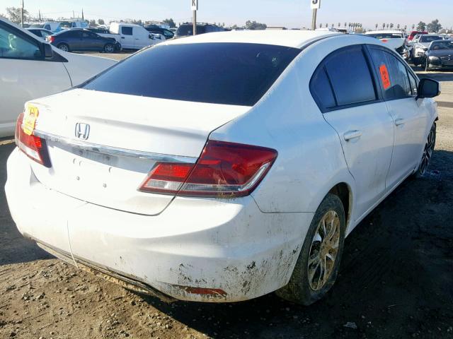 19XFB2F9XDE245603 - 2013 HONDA CIVIC EXL WHITE photo 4