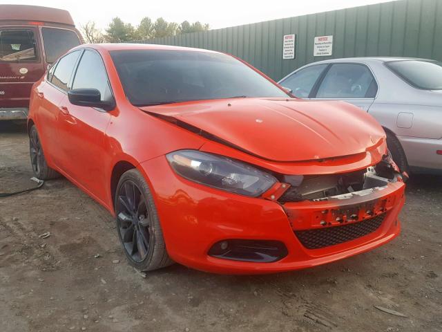 1C3CDFFA1GD818171 - 2016 DODGE DART SXT S ORANGE photo 1