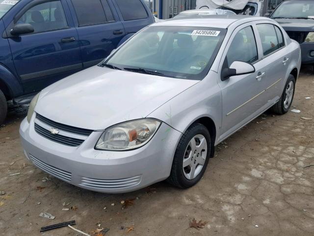 1G1AL58F887179823 - 2008 CHEVROLET COBALT LT SILVER photo 2