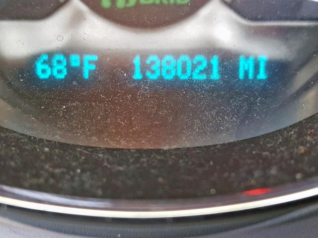 1G1ZF575X9F242169 - 2009 CHEVROLET MALIBU HYB 银色 照片 8