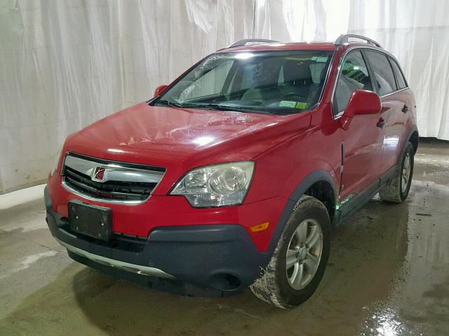 3GSCL33P19S522550 - 2009 SATURN VUE XE RED photo 2