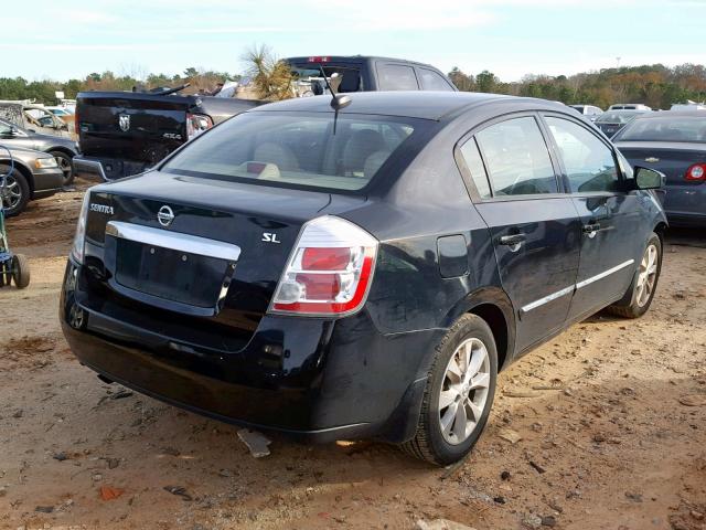 3N1AB6AP5AL633324 - 2010 NISSAN SENTRA 2.0 BLACK photo 4