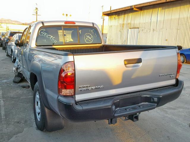 5TFTU4GN6FX069429 - 2015 TOYOTA TACOMA PRE SILVER photo 3