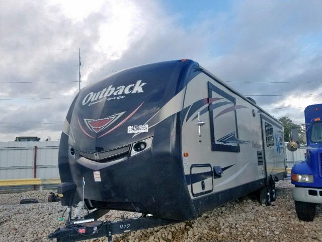 4YDT29827HB450470 - 2017 KEYSTONE OUTBACK TWO TONE photo 2