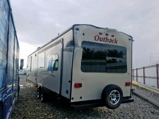 4YDT29827HB450470 - 2017 KEYSTONE OUTBACK TWO TONE photo 3