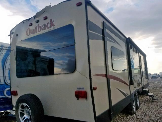 4YDT29827HB450470 - 2017 KEYSTONE OUTBACK TWO TONE photo 4