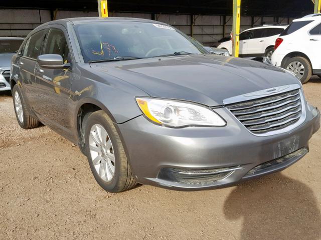 1C3CCBBB5DN723502 - 2013 CHRYSLER 200 TOURIN GRAY photo 1