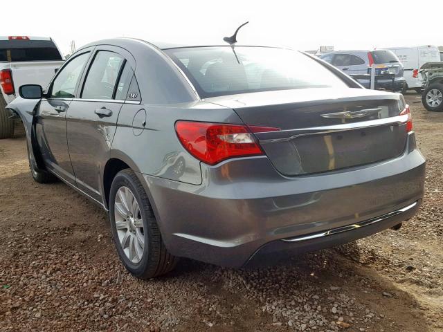 1C3CCBBB5DN723502 - 2013 CHRYSLER 200 TOURIN GRAY photo 3