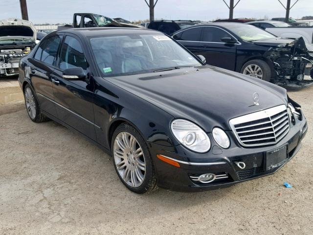 WDBUF72XX7B087034 - 2007 MERCEDES-BENZ E 550 BLACK photo 1