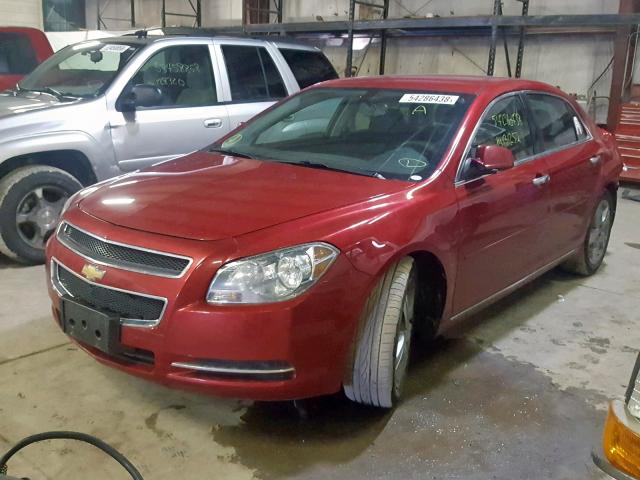 1G1ZC5E03CF248872 - 2012 CHEVROLET MALIBU 1LT 红色 照片 2