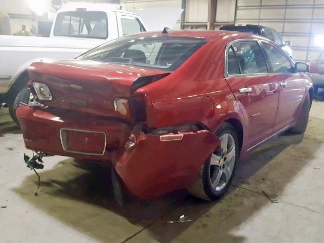 1G1ZC5E03CF248872 - 2012 CHEVROLET MALIBU 1LT 红色 照片 4
