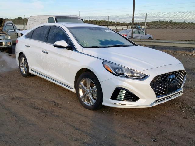 5NPE34AF2JH697036 - 2018 HYUNDAI SONATA SPO WHITE photo 1