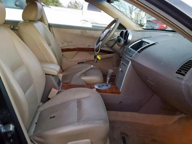 1N4BA41E76C857260 - 2006 NISSAN MAXIMA SE GRAY photo 5